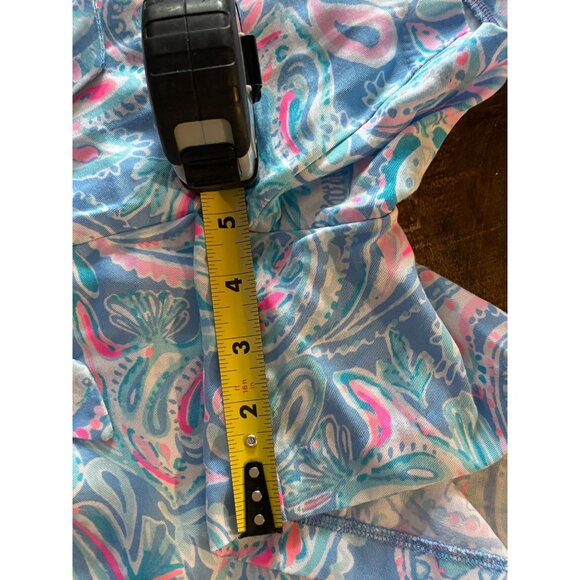 Lilly Pulitzer Kaylene Shorts Modal Tencel Fish Kiss Zanzibar Tie Waist XS - Picture 11 of 12